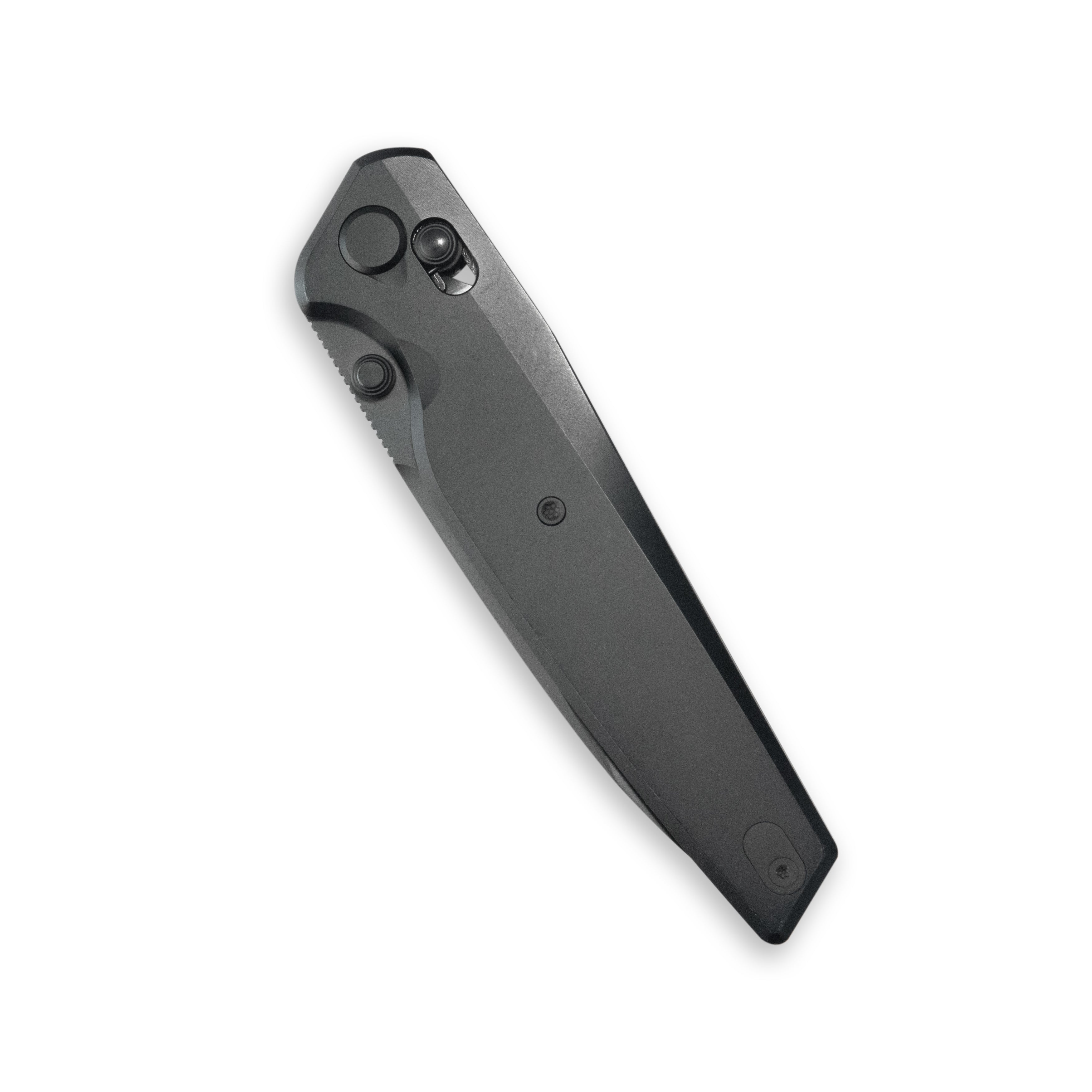 Geo knife FANTASM Axis lock Folding Knife Black  6AL4V Titanium Handle 3.9" Black DLC Bohler M390 Blade GEO2505C